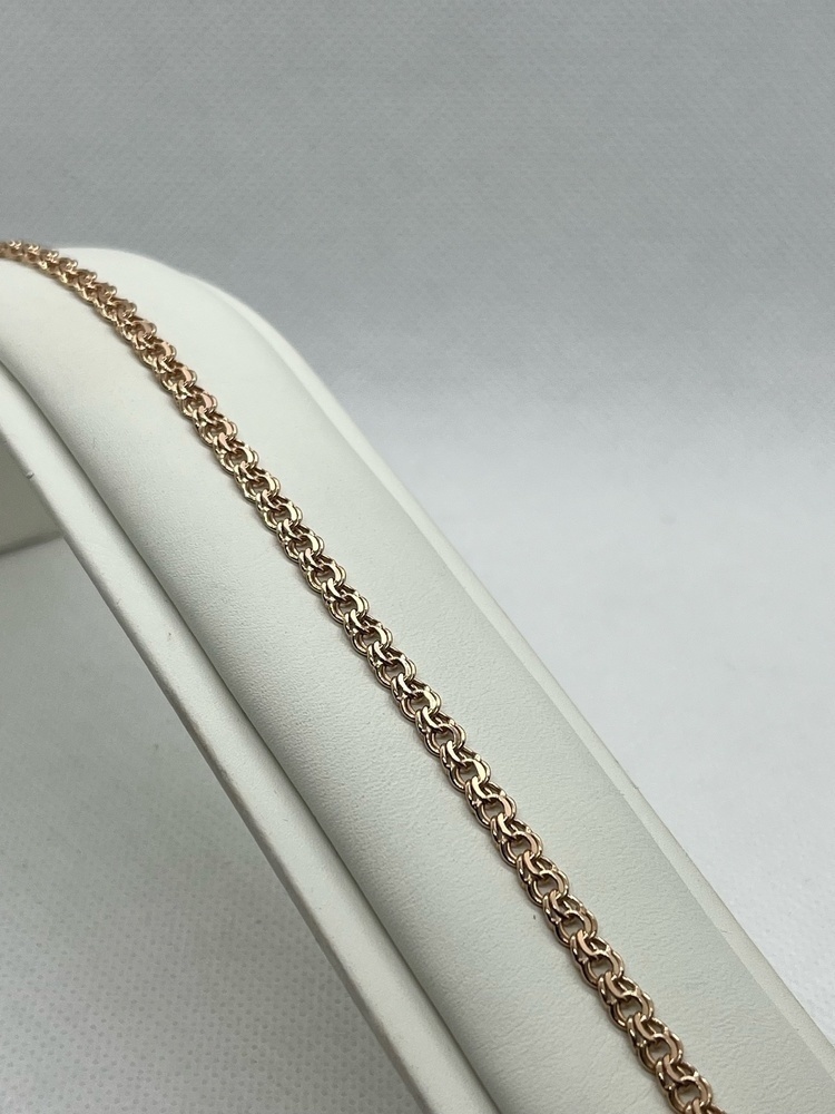 670006022 БРАСЛЕТ ПУСТОТЕЛЫЙ Бисмарк (Au 585)