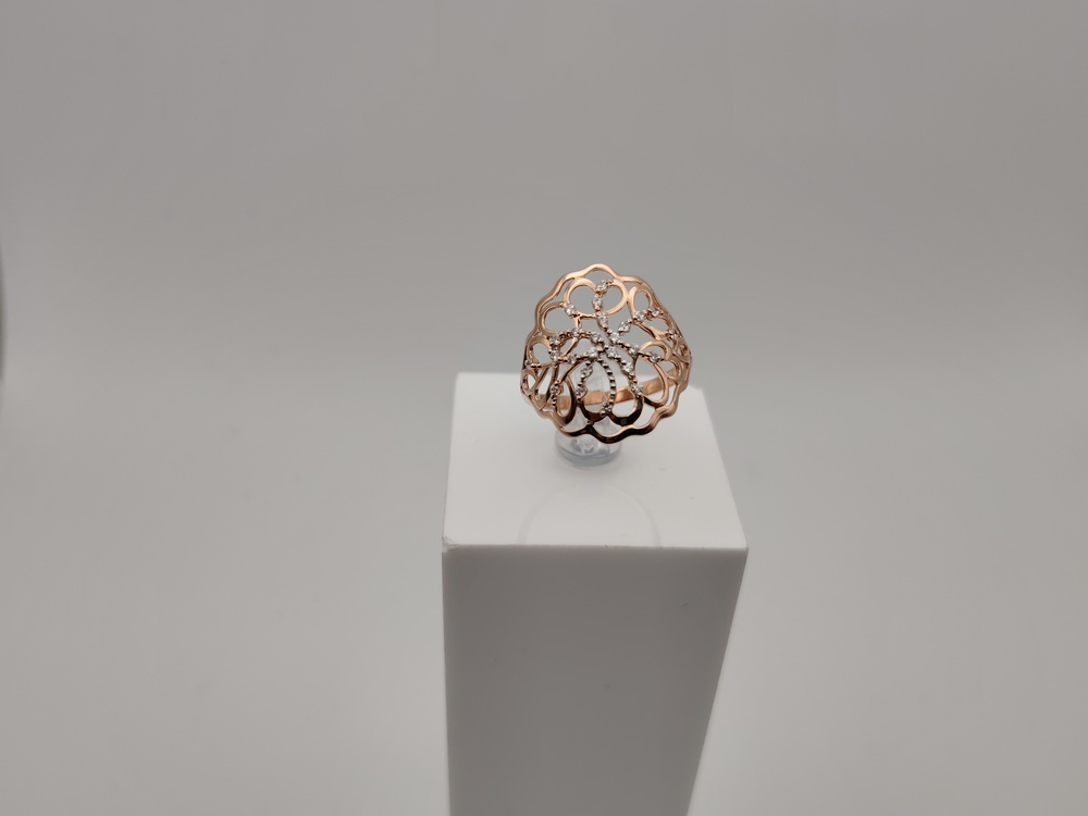 КОЛКМИ585 КОЛЬЦО С КАМНЯМИ (Au 585)