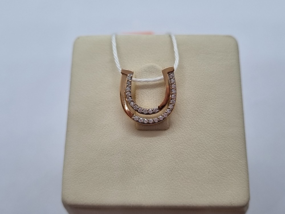 ПОДВЕСКА С КАМНЯМИ (Au 585)