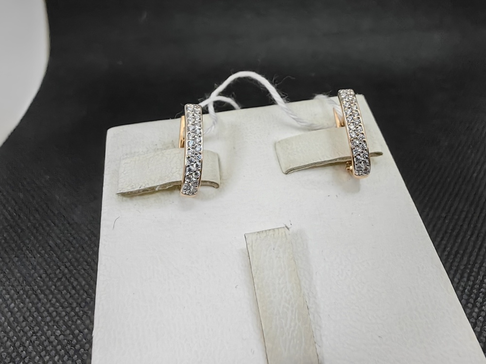 СКМИ585 СЕРЬГИ С КАМНЯМИ (Au 585) СКМИ585 СЕРЬГИ С КАМНЯМИ (Au 585)