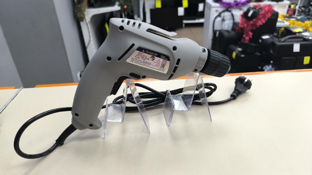 Дрель-безударная Интерскол Д-10/420ЭР ПРОМО (672.1.0.00)