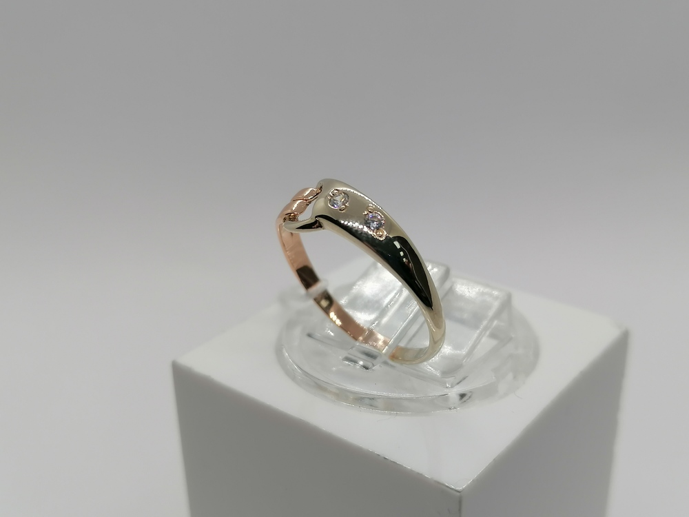 КОЛКМИ585 КОЛЬЦО С КАМНЯМИ (Au 585)