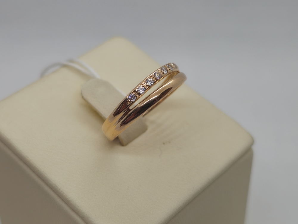 КОЛКМИ585 КОЛЬЦО С КАМНЯМИ (Au 585)