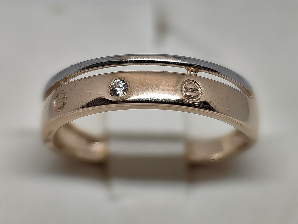 КОЛЬЦО С КАМНЕМ (Au 585)