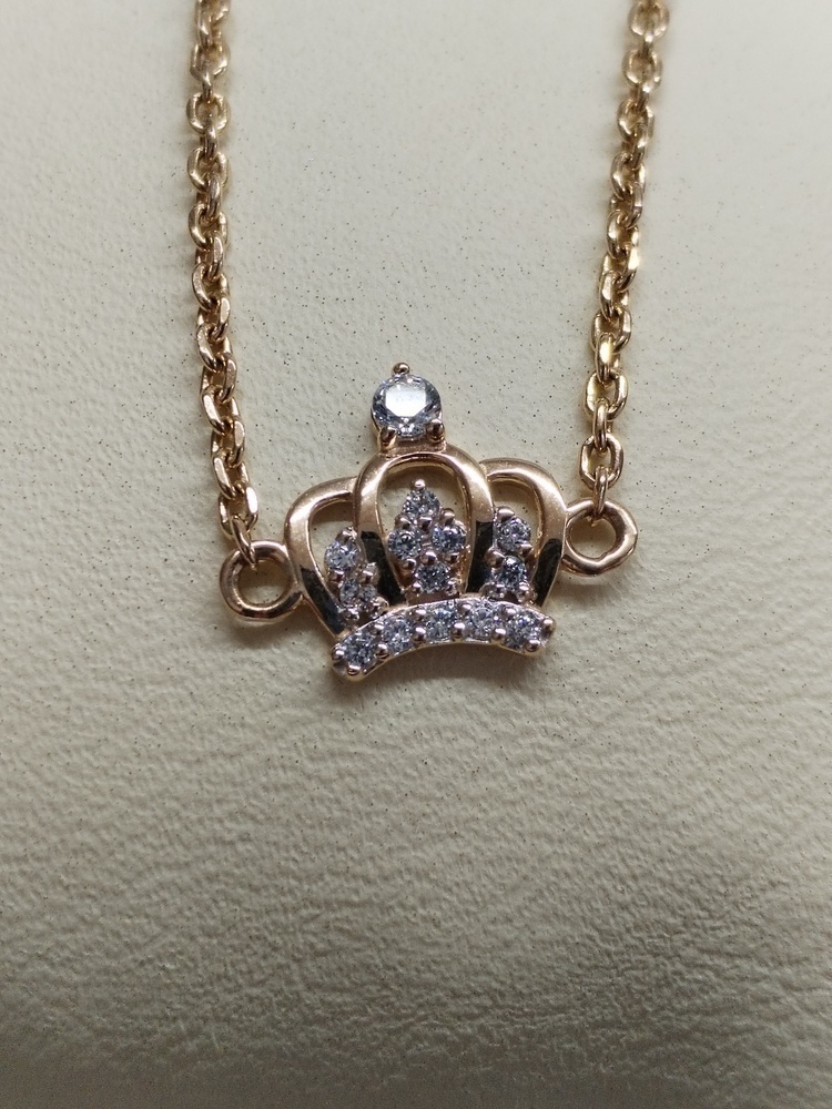 Б585 БРАСЛЕТ С КАМНЯМИ (Au 585)