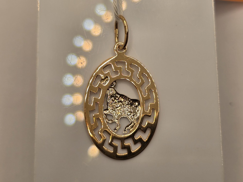 ПОДВЕСКА ЗНАК ЗОДИАКА ОВЕН Au 585