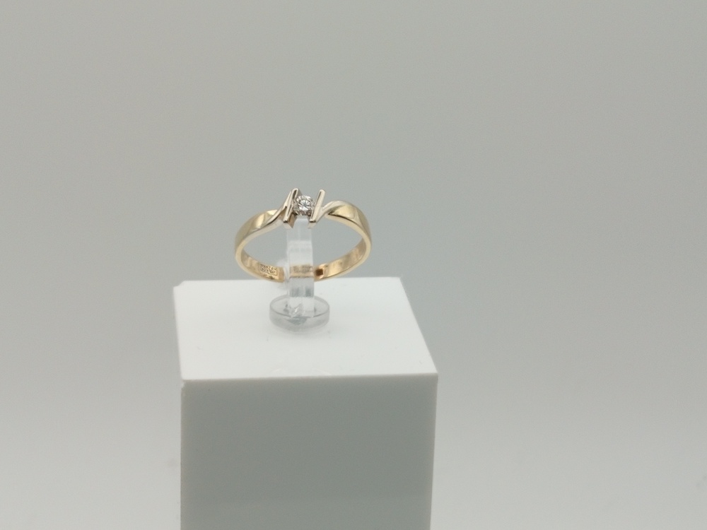 КОЛЬЦО БРИЛЛИАНТ Au 585