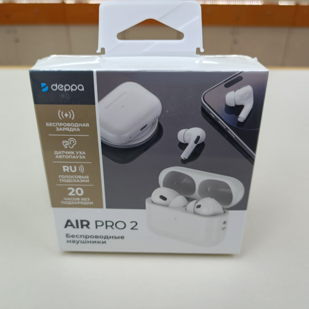Наушники беспроводные Deppa 44167 Air Pro 2