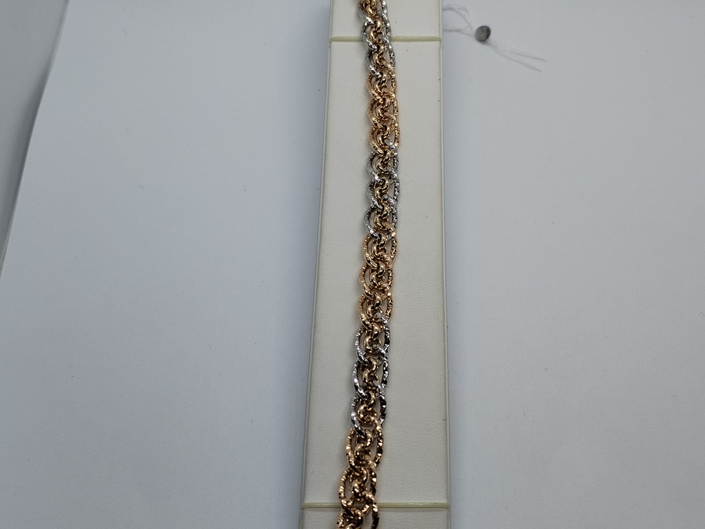 Т-26213 БРАСЛЕТ БЕЗ КАМНЯ (Au 585)