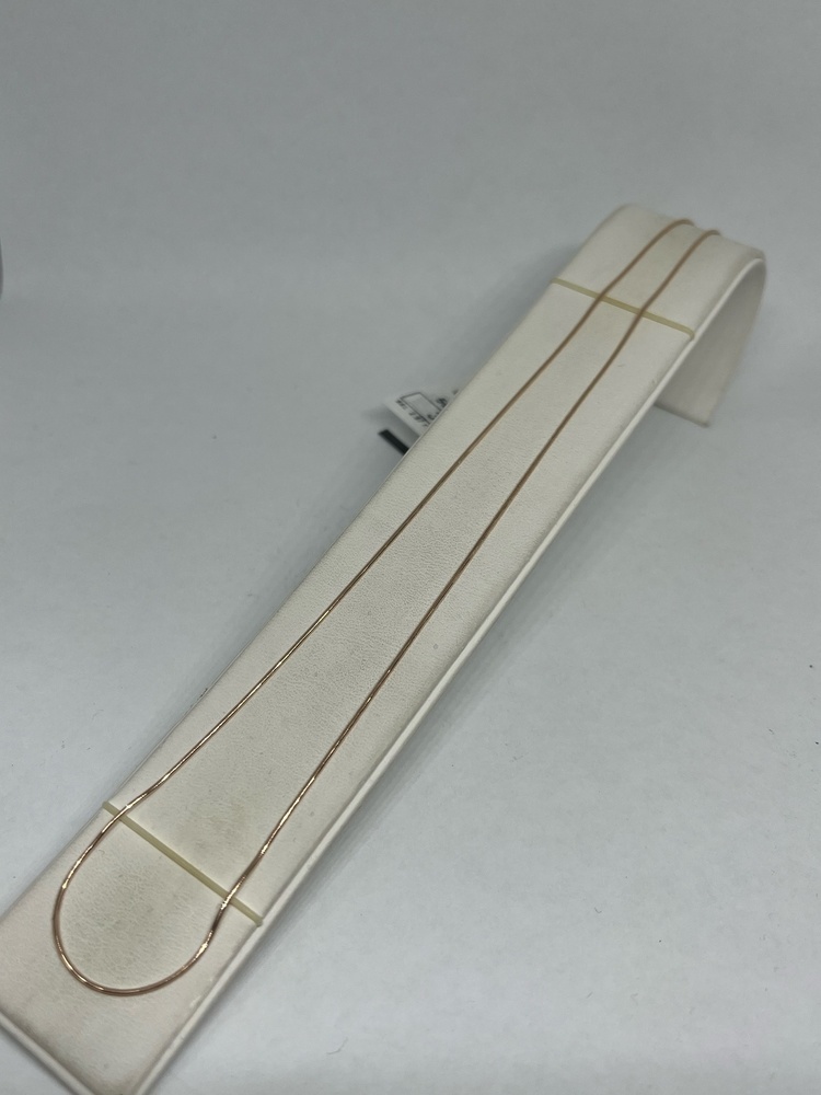 НЦ 12-078 ЦЕПЬ ПОЛНОВЕСНАЯ Жгут(снейк) (Au 585)