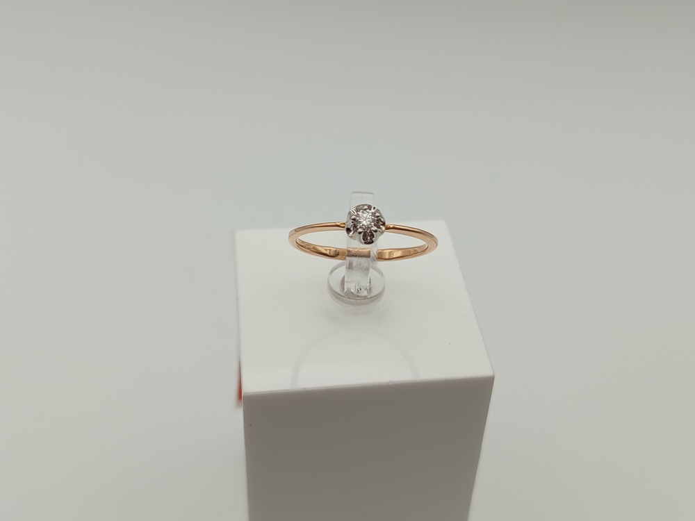 КОЛЬЦО БРИЛЛИАНТ Au 585