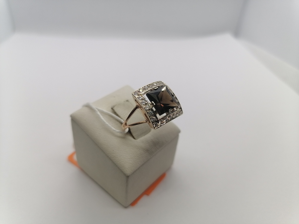 КОЛКМИ585 КОЛЬЦО С КАМНЯМИ (Au 585)