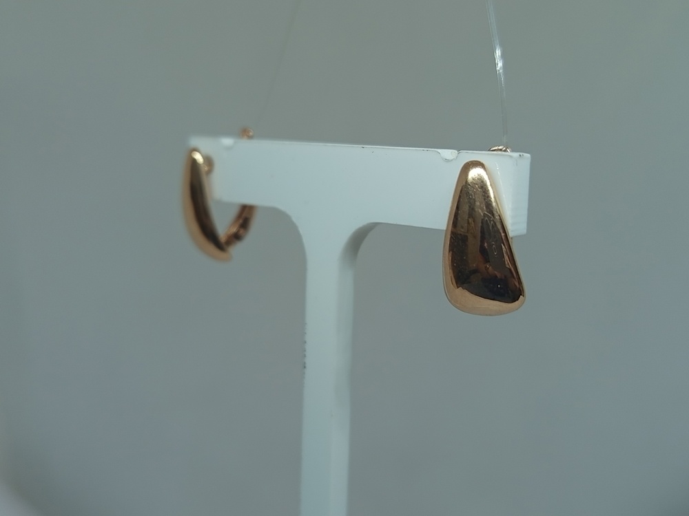 СЕРЬГИ БЕЗ КАМНЯ (Au 585)