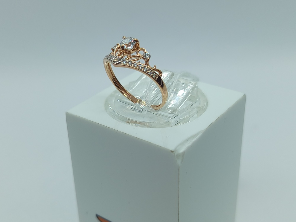 КОЛКМИ585 КОЛЬЦО С КАМНЯМИ (Au 585)