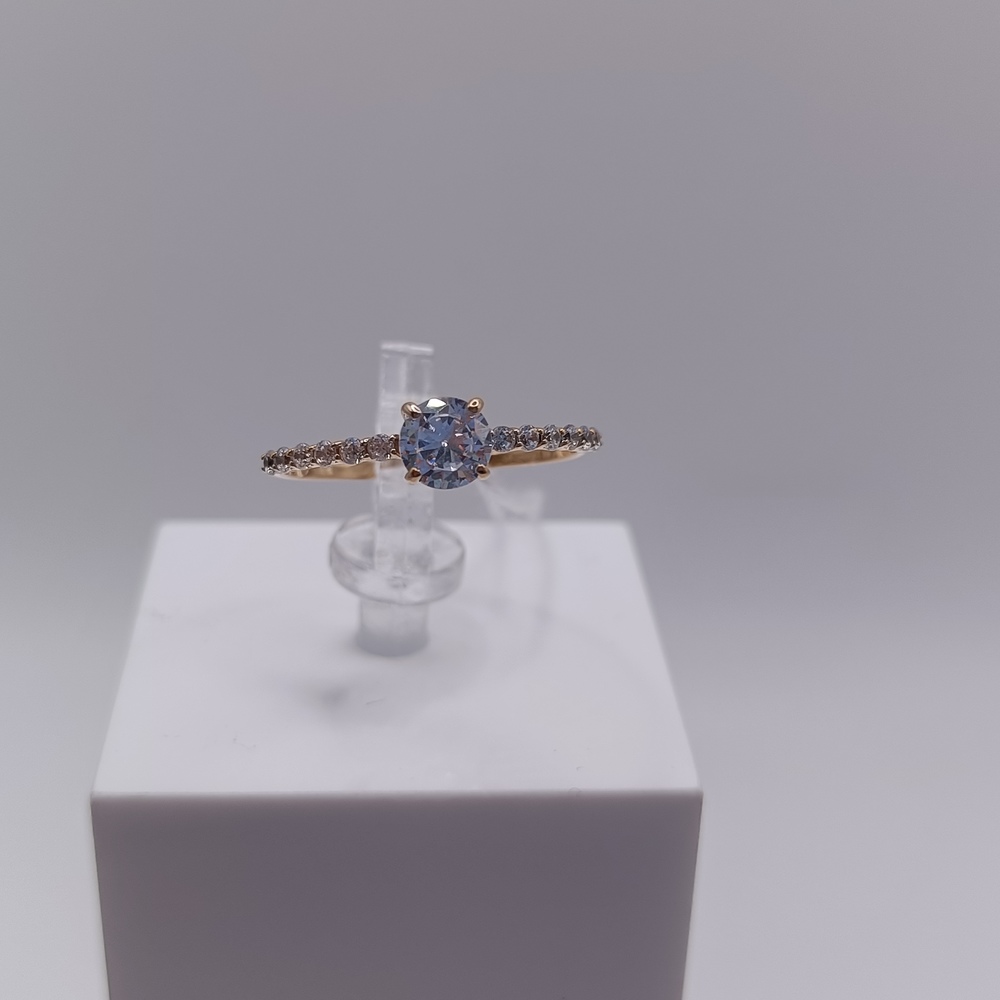 КОЛКМИ585 КОЛЬЦО С КАМНЯМИ (Au 585)