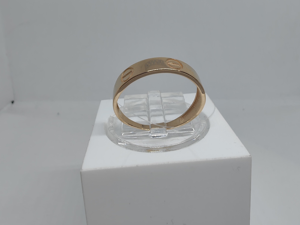 КОЛЬЦО БЕЗ КАМНЯ (Au 585)