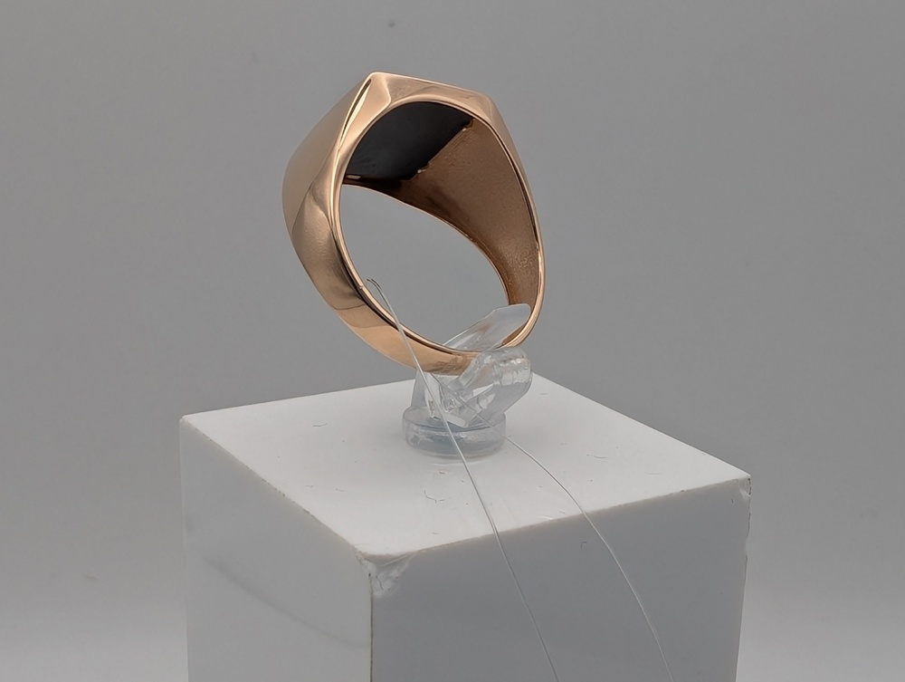 КОЛЬЦО ПЕЧАТКА с камнем (Au 585)