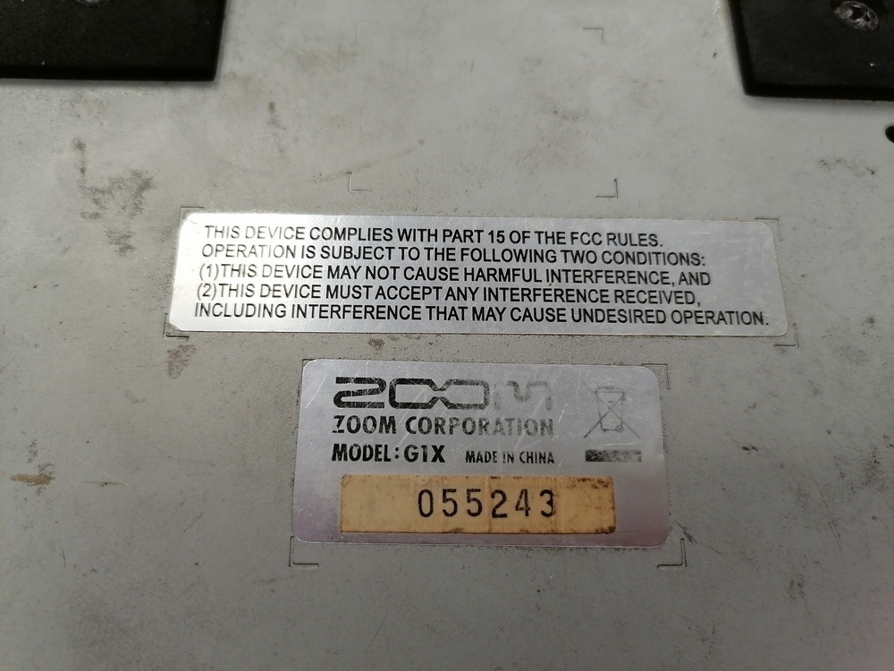 Педаль эффектов ZOOM G1X