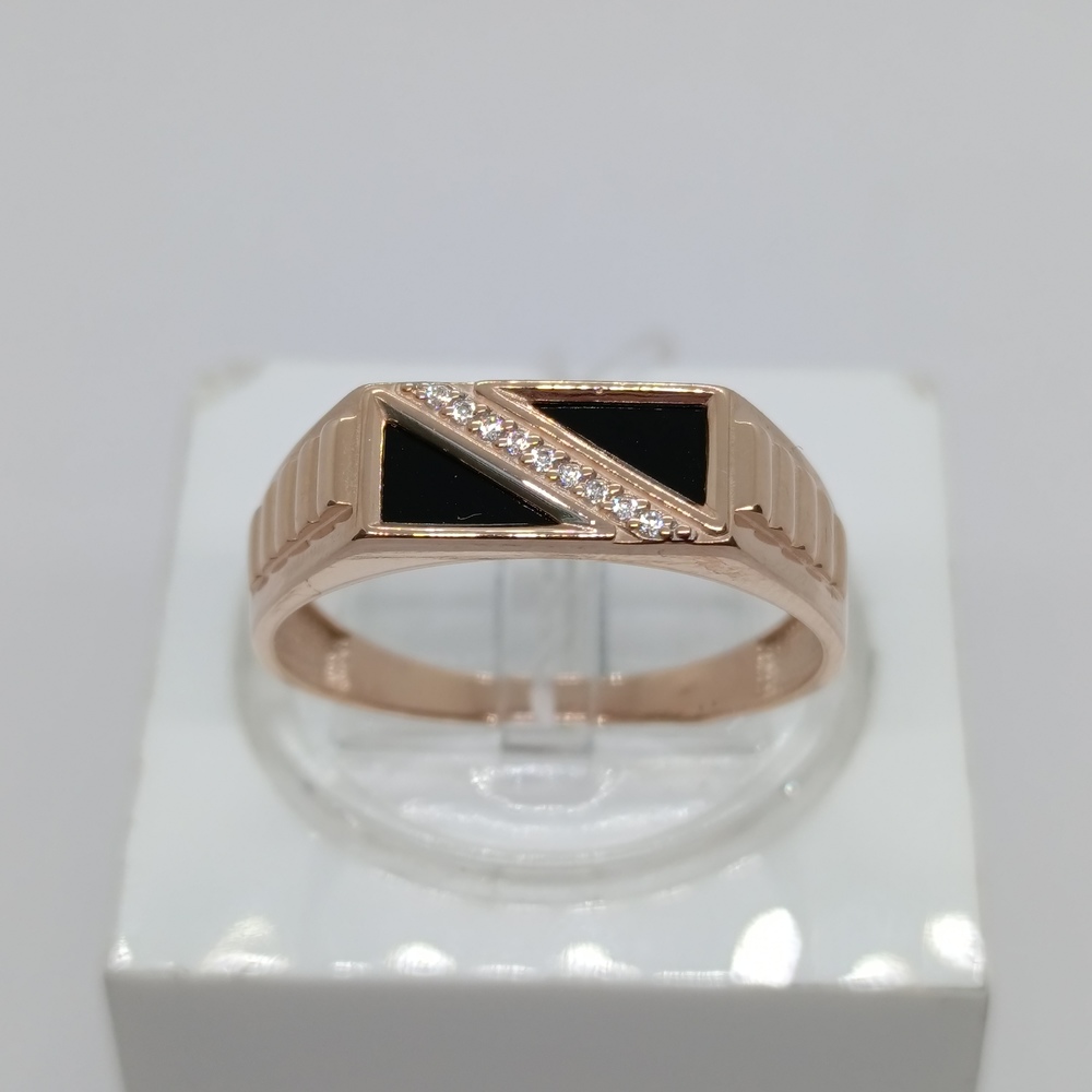 ПЕЧКМИ375 ПЕЧАТКА С КАМНЯМИ (Au 375)