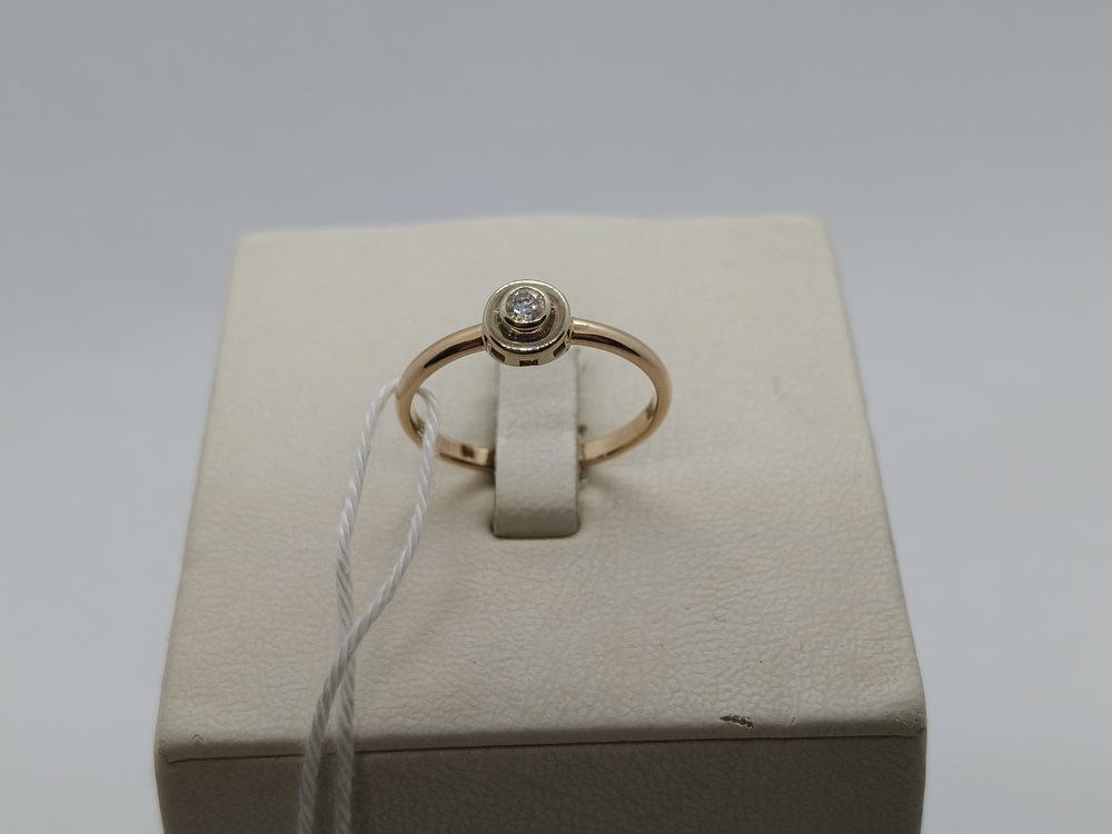 КОЛЬЦО БРИЛЛИАНТ Au 585