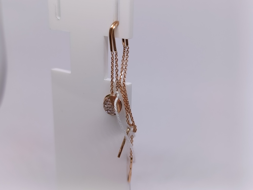 СЕРЬГИ ПРОДЕВКИ (Au 585)