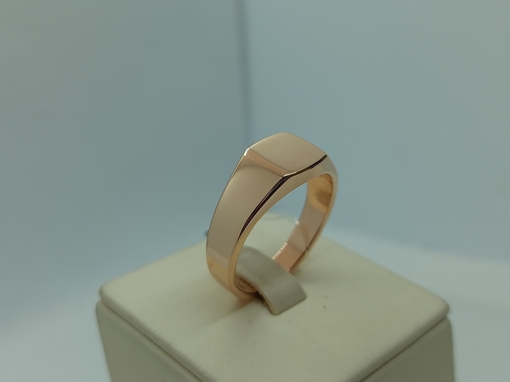 01-0062 КОЛЬЦО ПЕЧАТКА без камня (Au 585)