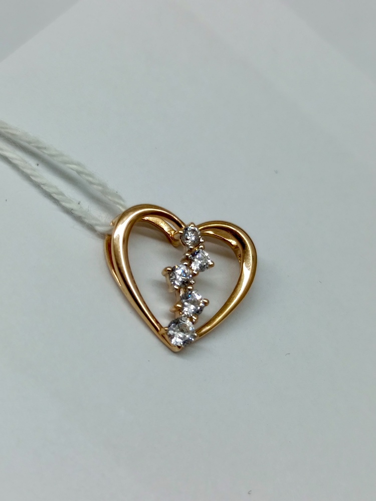 ПОДВЕСКА С КАМНЯМИ (Au 585)