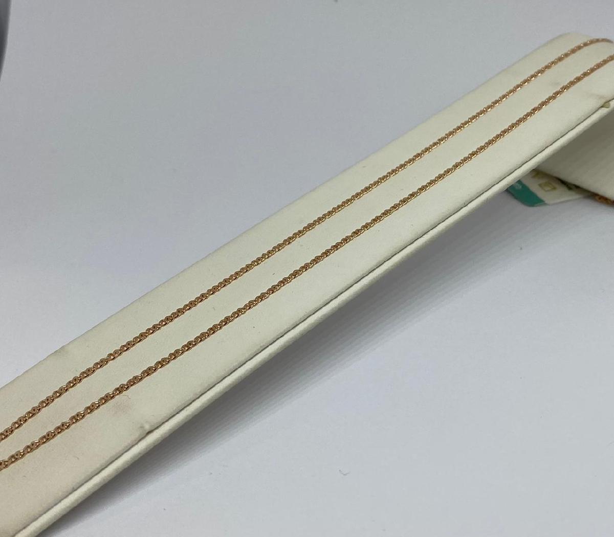 ЦЕПЬ ПОЛНОВЕСНАЯ Птичий глаз(глаз пантеры) (Au 585)