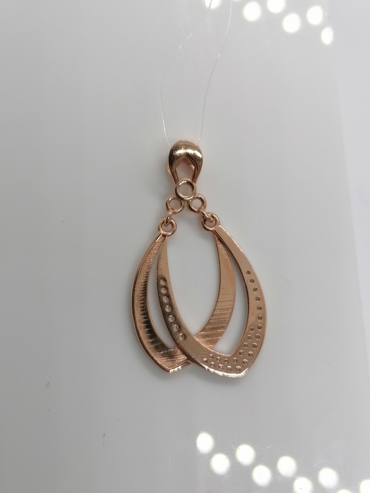 ПОДВЕСКА С КАМНЯМИ (Au 585)