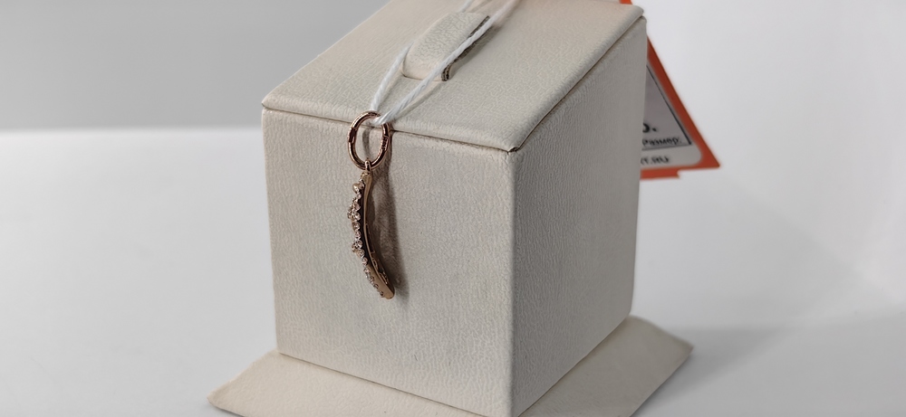 ПОДКМИ585 ПОДВЕСКА С КАМНЯМИ (Au 585)