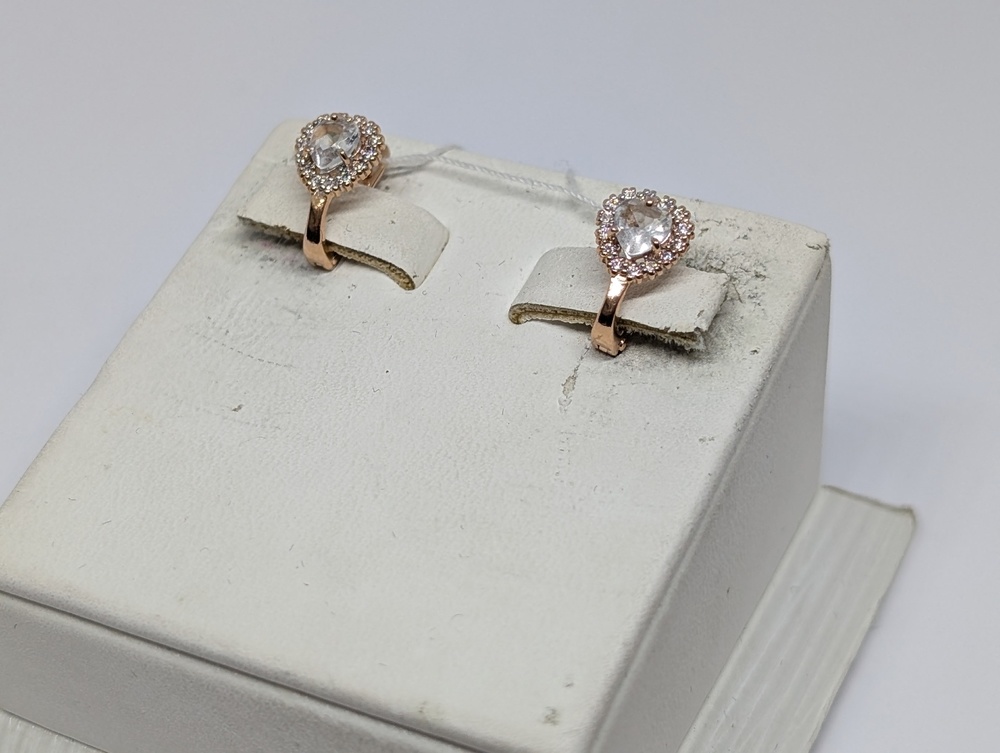 СЕРЬГИ С КАМНЯМИ (Au 585)