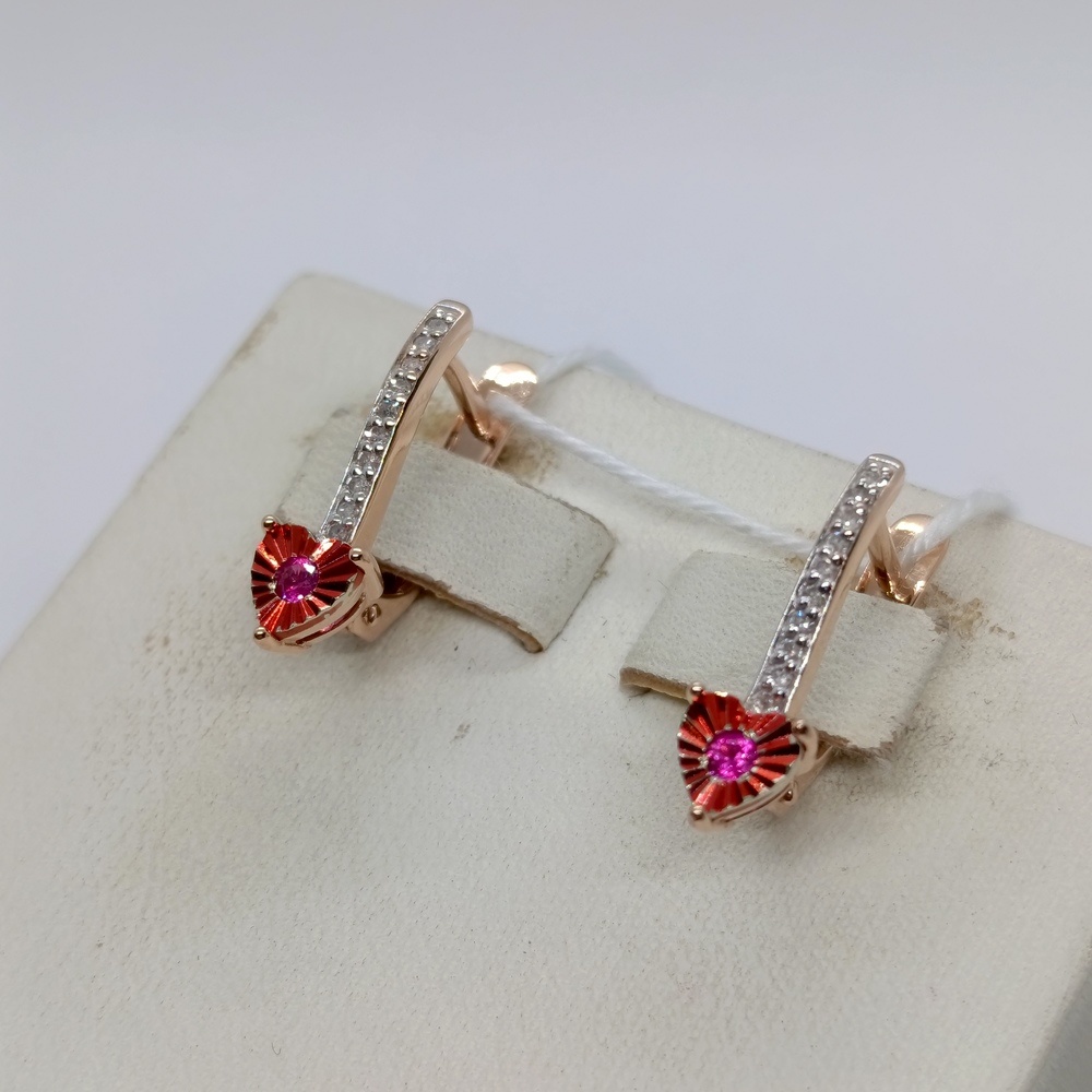 СЕРЬГИ БРИЛЛИАНТ (Au 585)