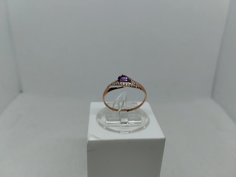 КОЛКМИ585 КОЛЬЦО С КАМНЯМИ (Au 585)
