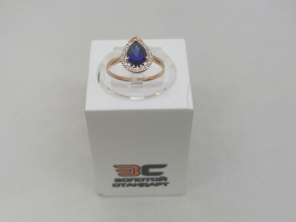 КОЛЬЦО БРИЛЛИАНТ Au 585