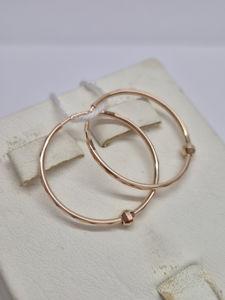 СКОН585 СЕРЬГИ КОНГО (Au 585)