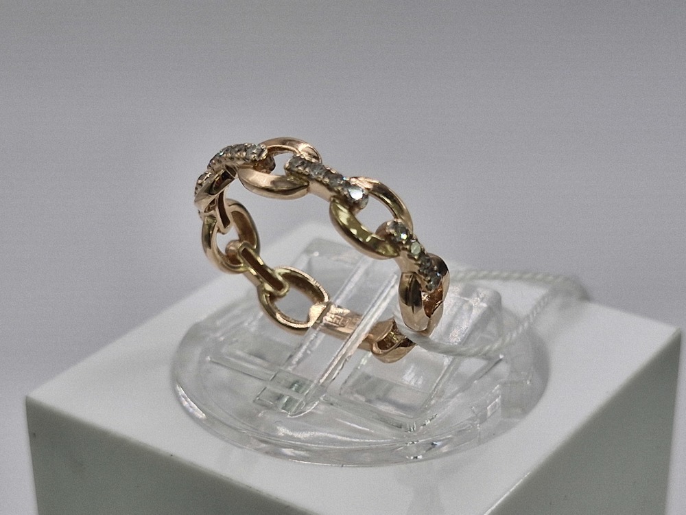 КОЛЬЦО БРИЛЛИАНТ Au 585