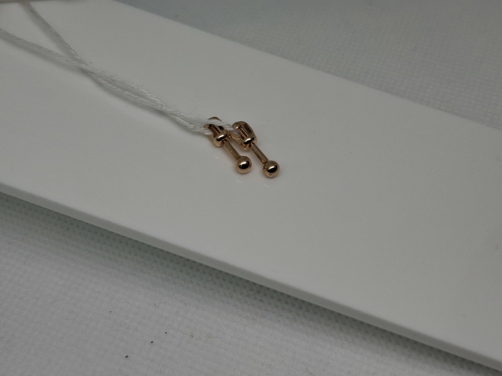 СЕРЬГИ ПУСЕТЫ (Au 585)