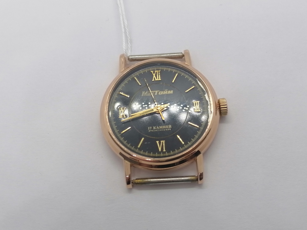 ЧАСЫ МАК ТАЙМ Au 585