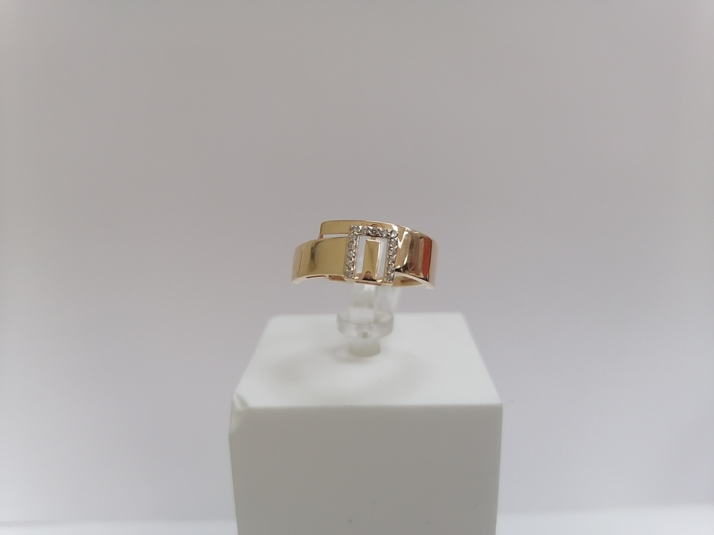 КОЛКМИ585 КОЛЬЦО С КАМНЯМИ (Au 585)