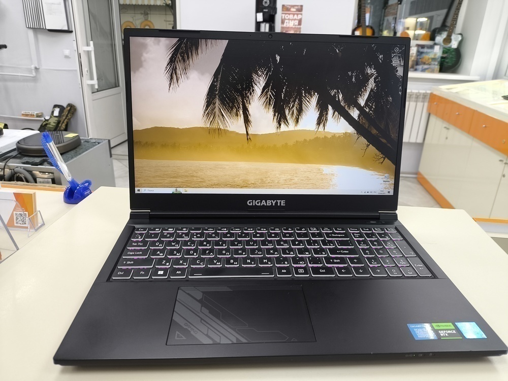 Ноутбук Gigabite G5 KF (KF-E3KZ313SH); Core i5-12500H, Geforce RTX 4060, 16 Гб, 512 GB, Нет