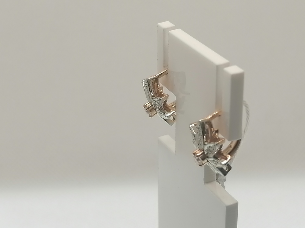 СЕРЬГИ БРИЛЛИАНТ (Au 585)