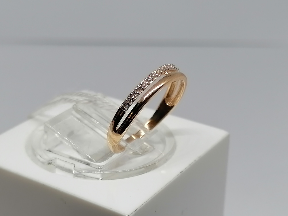 КОЛКМИ585 КОЛЬЦО С КАМНЯМИ (Au 585)