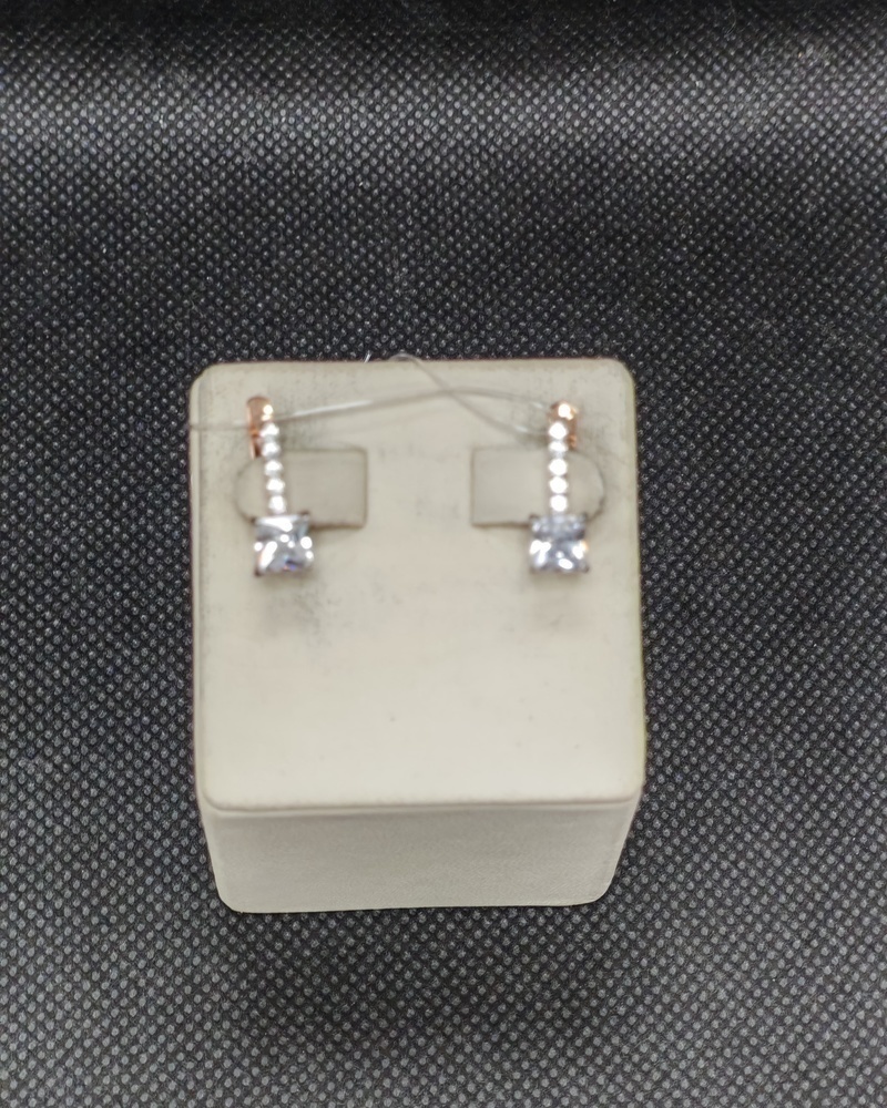 СЕРЬГИ С КАМНЯМИ (Au 585)