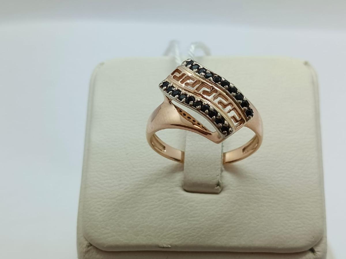 КОЛКМИ585 КОЛЬЦО С КАМНЯМИ (Au 585)