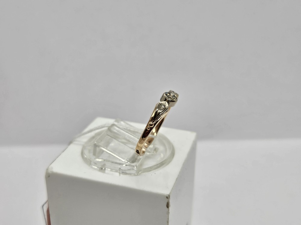 КОЛЬЦО БРИЛЛИАНТ Au 375