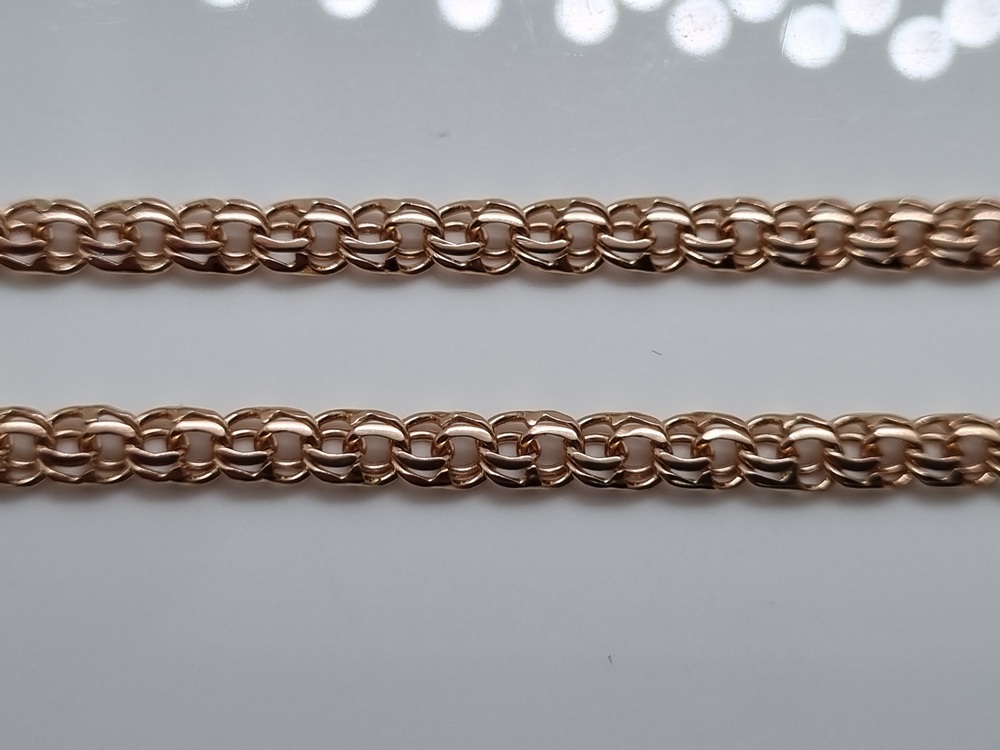 ЦЛБС585 ЦЕПЬ ПОЛНОВЕСНАЯ Бисмарк (Au 585)