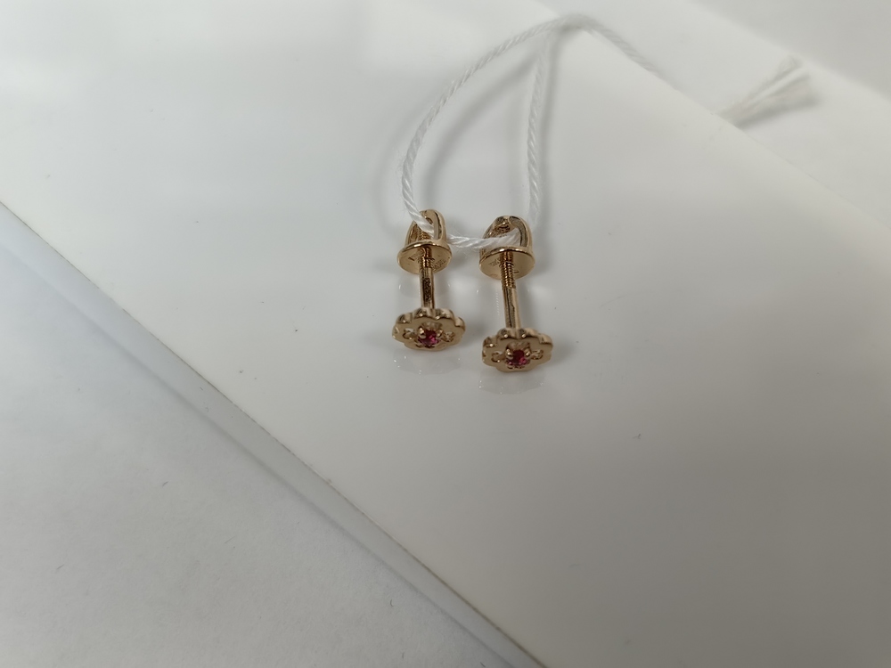 СПУС585 СЕРЬГИ ПУСЕТЫ (Au 585) СПУС585 СЕРЬГИ ПУСЕТЫ (Au 585)