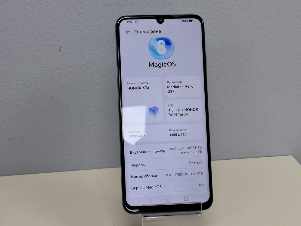 Смартфон Honor X7A  4/128