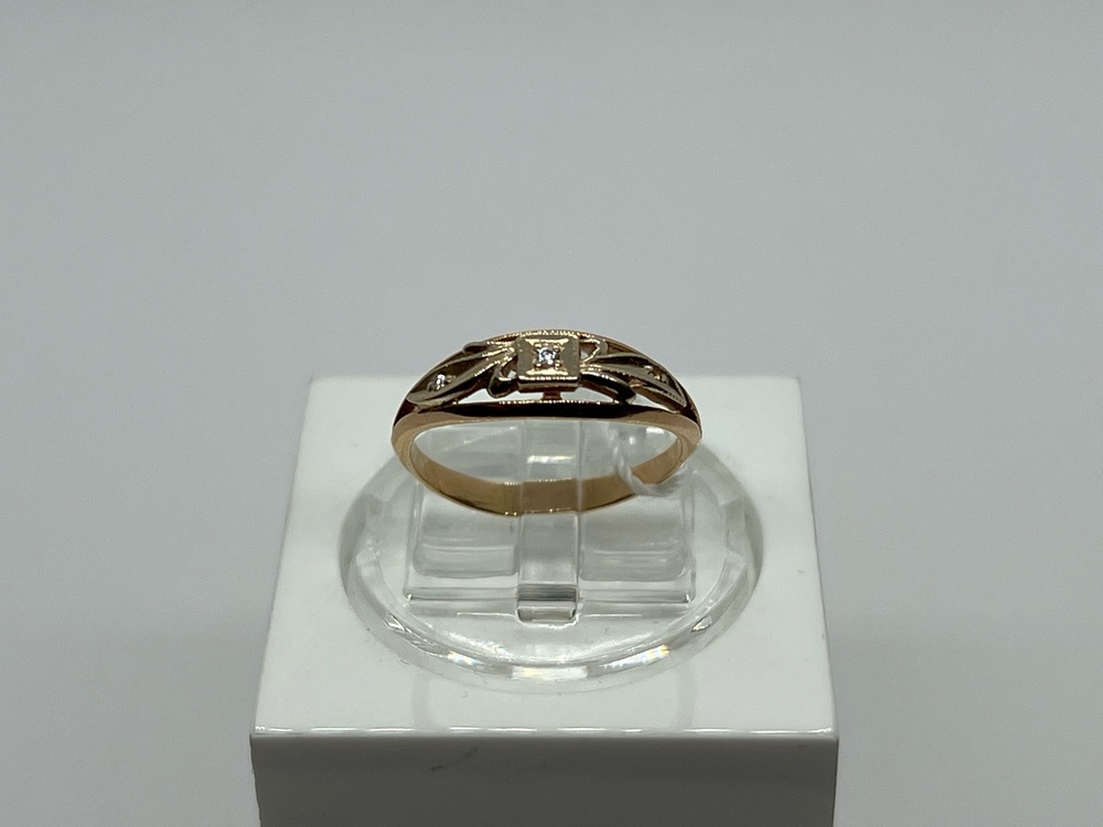 КОЛКМИ585 КОЛЬЦО С КАМНЯМИ (Au 585)