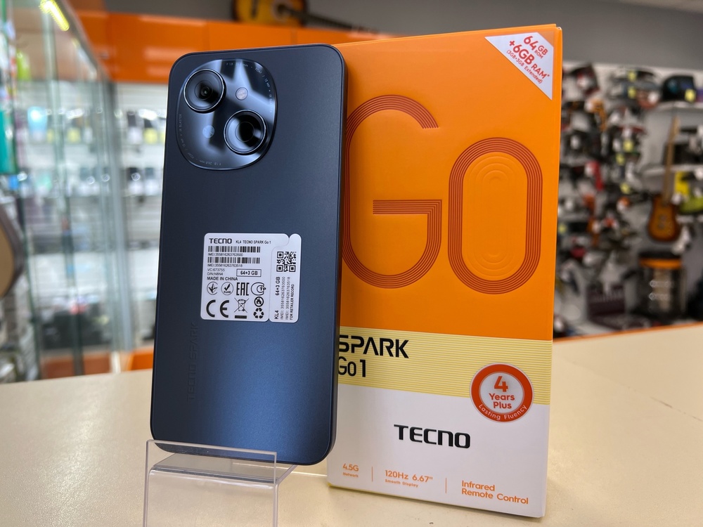 Смартфон Tecno Spark Go1 3/64